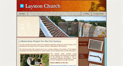 Desktop Screenshot of layston-church.org.uk